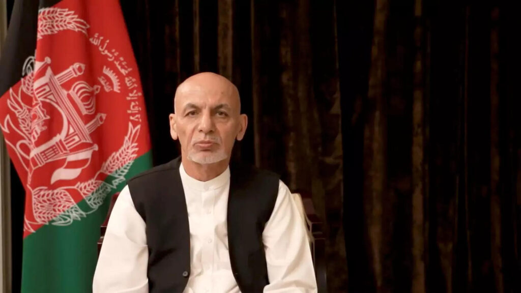 Ashraf Ghani releases video, 1st since fleeing Kabul