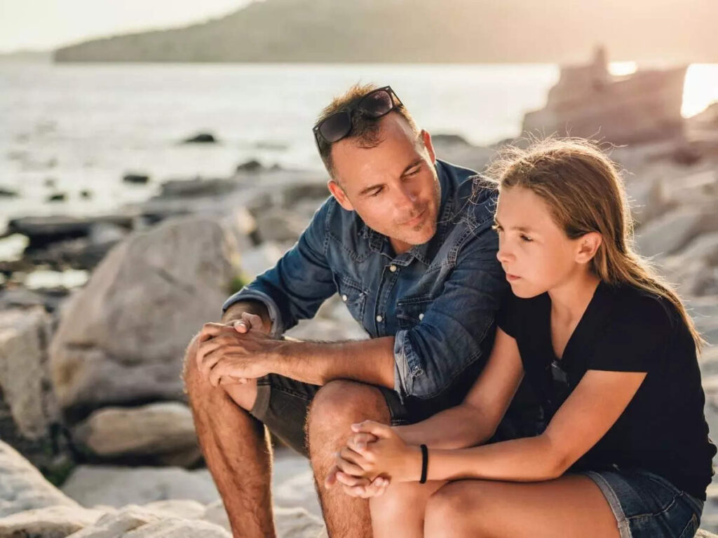 Normalizing period talk b/w dads & daughters