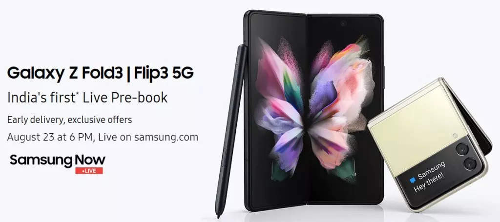 Samsung to hold live pre-booking event for Galaxy Z Fold 3 and Z Flip 3 5G in India on August 23: 3 special benefits that buyers will get on that day