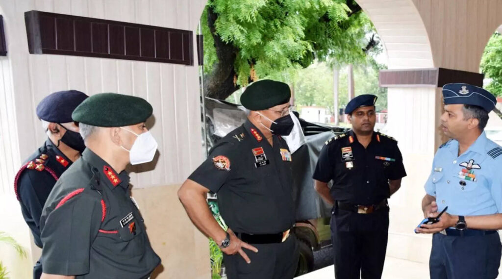 Western Command commander visits Kharga Corps Ambala to review operational preparedness