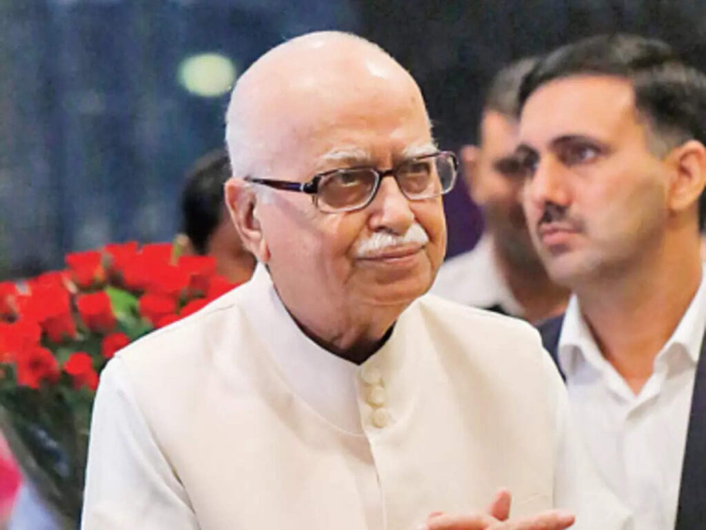 Veteran  BJP leader L K Advani remembers Kalyan Singh as stalwart of Indian politics, grassroots leader