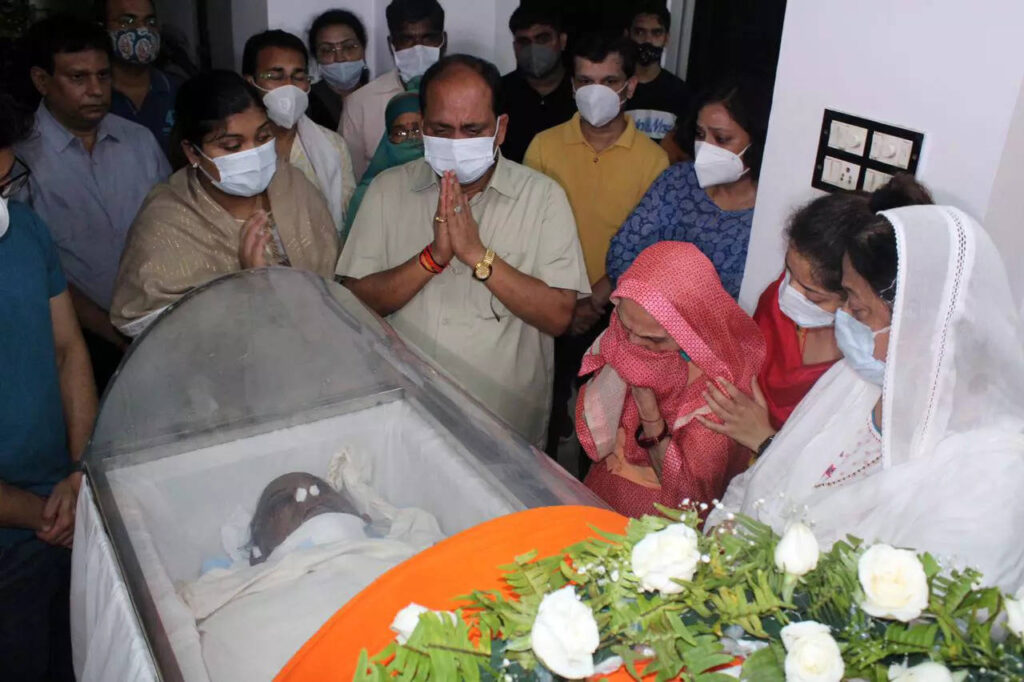 Kalyan Singh's cremation in Bulandshahr today