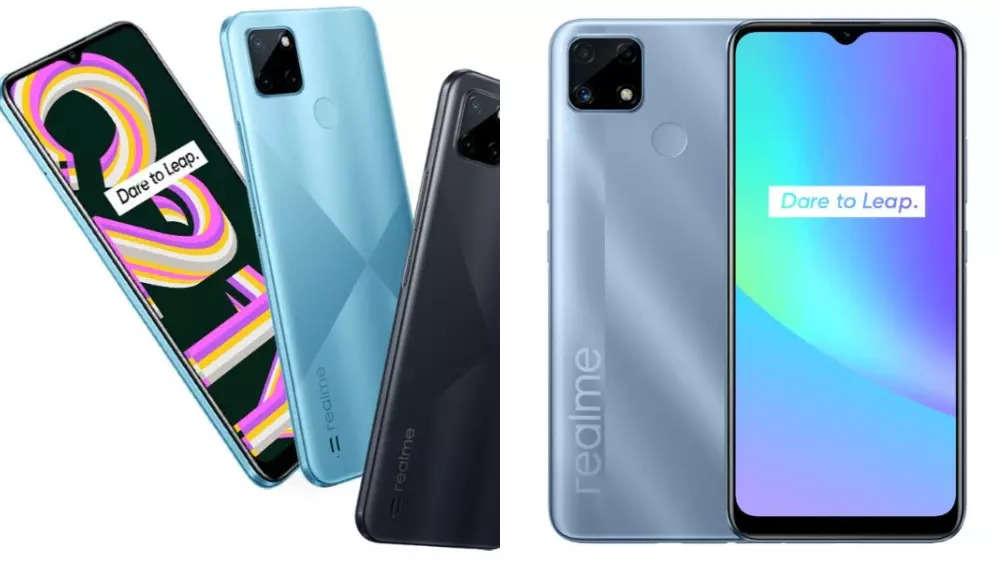 Realme C21Y vs Realme C25: Comparison of two entry-level smartphones