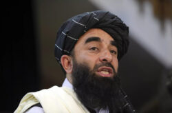 Taliban spokesman in spotlight after shadowy fight