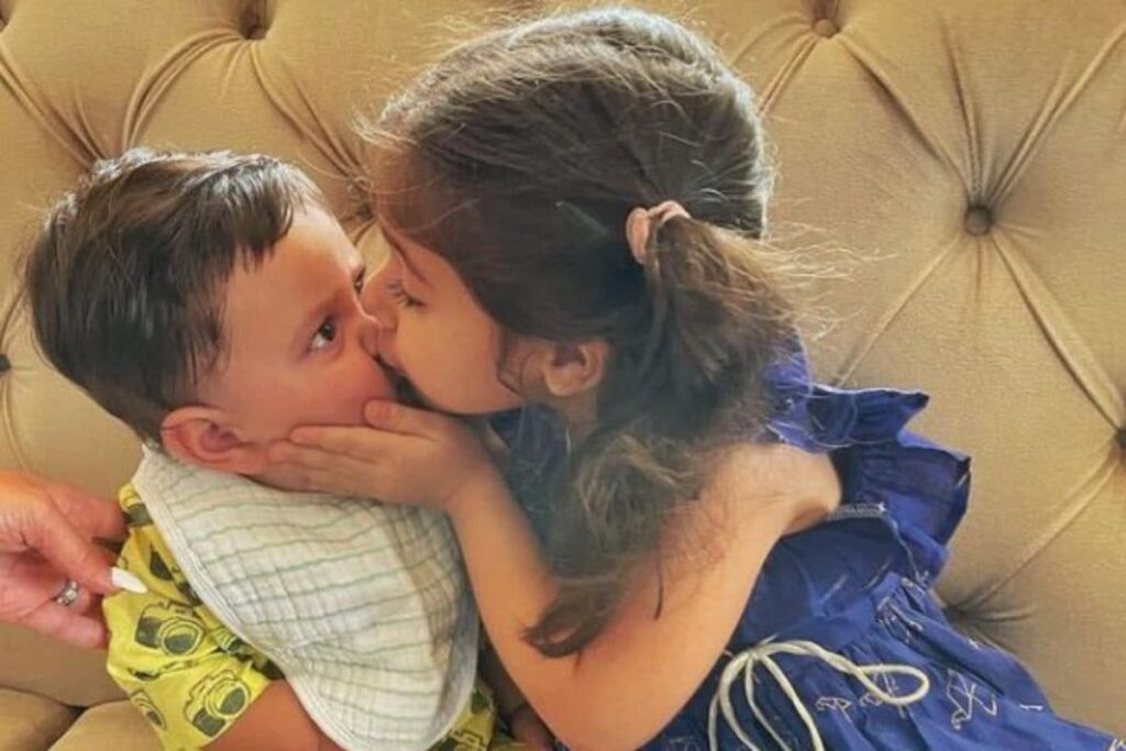 Kareena Kapoor's Son Jehangir Ali Khan Celebrates First Rakhi With Soha Ali Khan's Daughter Inaaya, See Photo