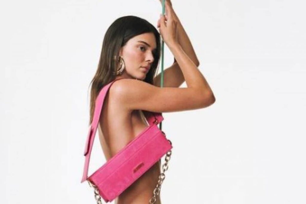 Kendall Jenner Bears it All, Wears Just a Pink Handbag For Latest Photoshoot