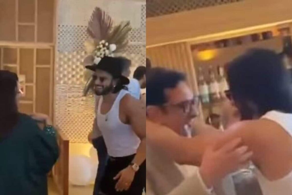 Ranveer Singh Shakes a Leg With His Family at Mom Anju Bhavnani's Birthday Bash; Watch Videos