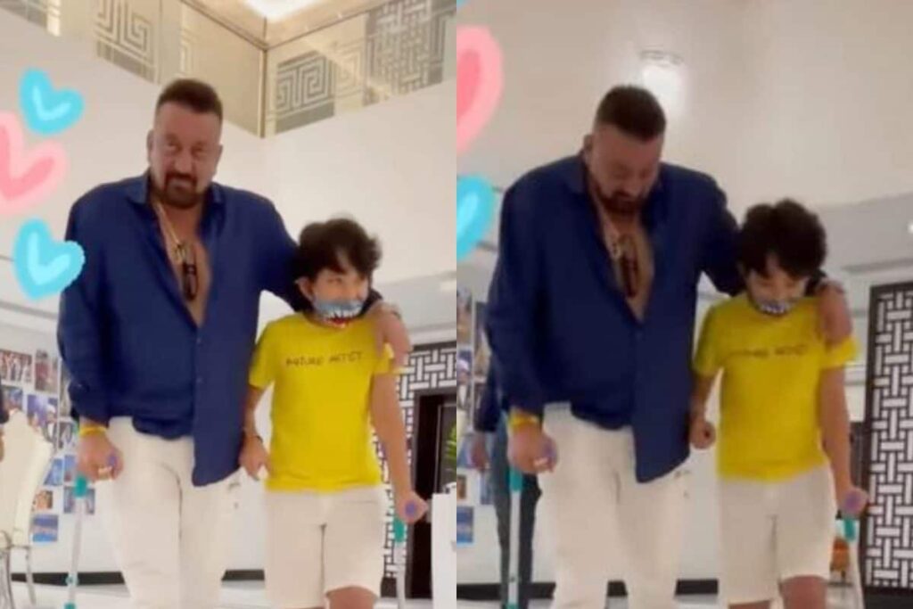 Sanjay Dutt, Son Shahraan Suffer Minor Leg Injury, on the Way to Recovery