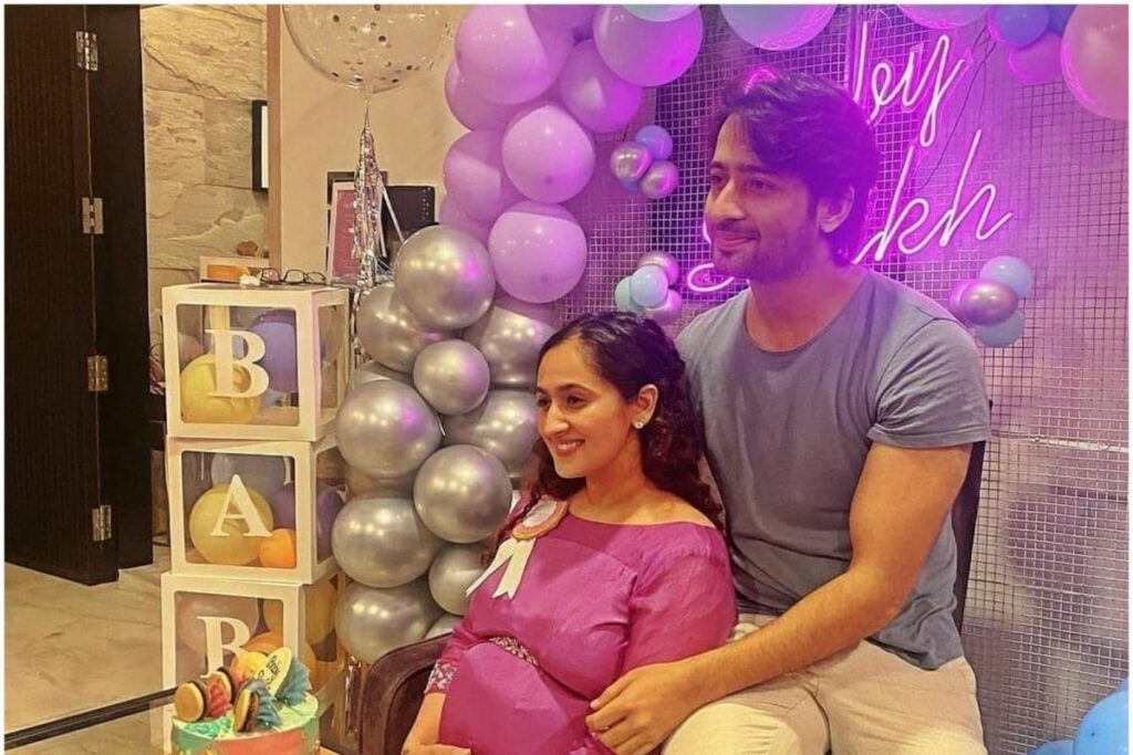 In Pics: Shaheer Sheikh Hosts Baby Shower for Wife Ruchikaa Kapoor