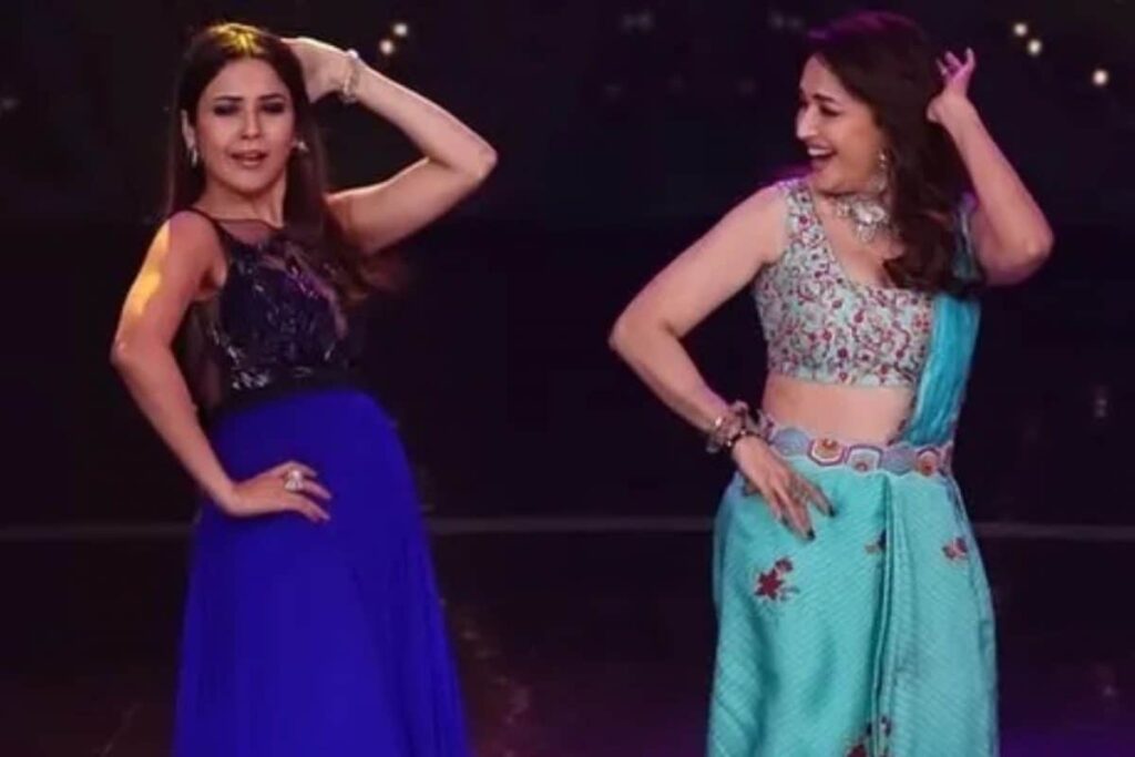 Madhuri Dixit Shakes a Leg With Shehnaaz Gill to 'Badi Mushkil' Song on Dance Deewane 3