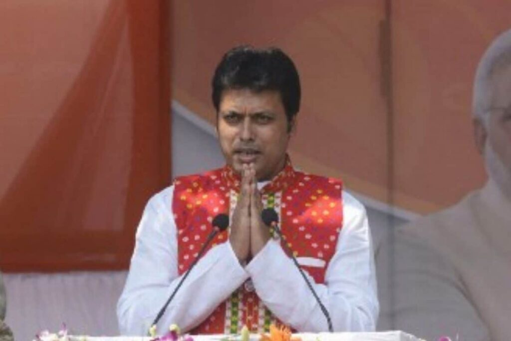 Tripura CM Biplab Deb Launches Direct Helpline to Address Public Grievances