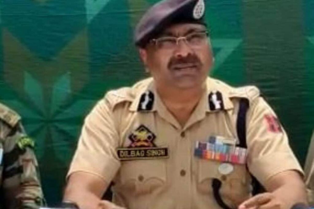 Those Behind Young Cop's Killing Been Identified: J&K Police Chief Dilbag Singh