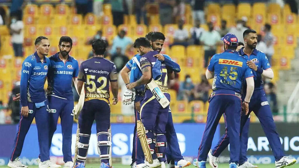 IPL 2021: MI vs KKR - The big match highlights