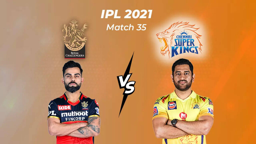 IPL Live Score: Royal Challengers Bangalore vs Chennai Super Kings