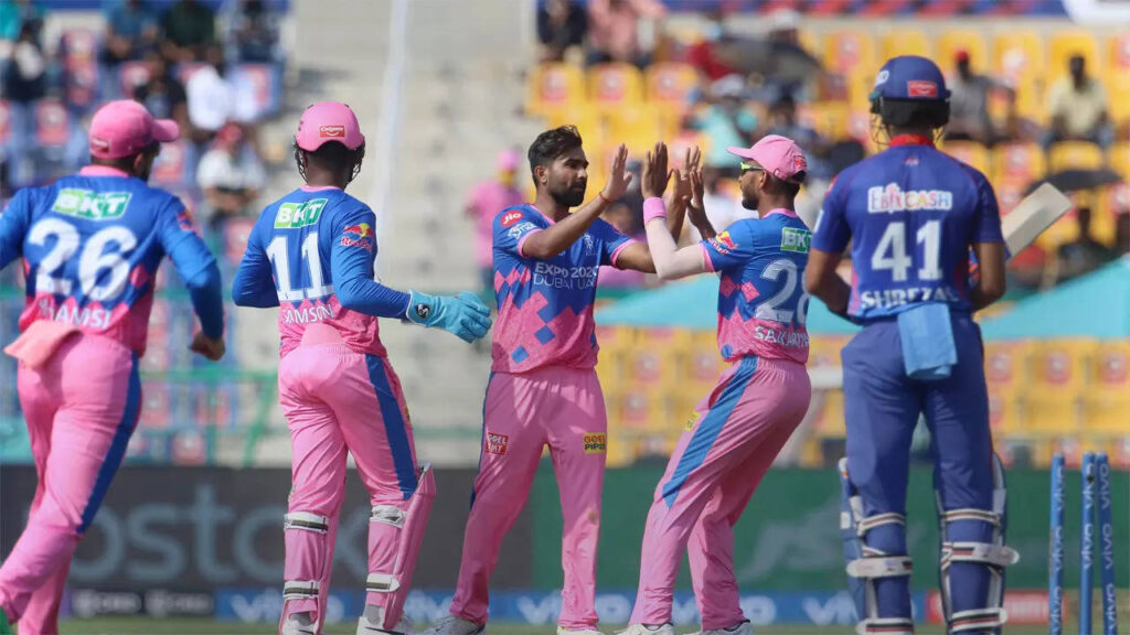 Rajasthan Royals fined for slow-over rate against Delhi Capitals