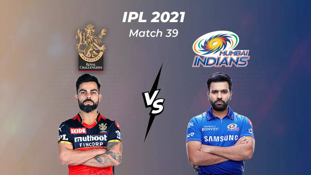 IPL Live Score: Royal Challengers Bangalore vs Mumbai Indians