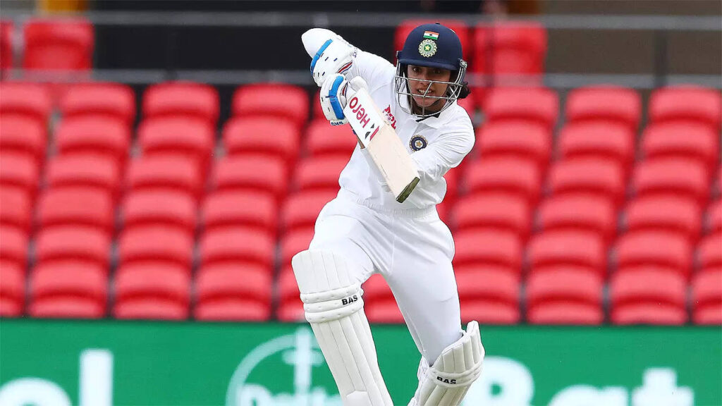 Pink Ball Test: Smriti Mandhana scores fifty as India reach 101/1 against Australia