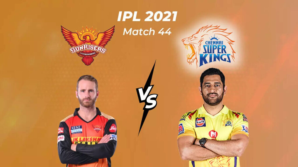 IPL 2021 Live Cricket Score: Sunrisers Hyderabad vs Chennai Super Kings