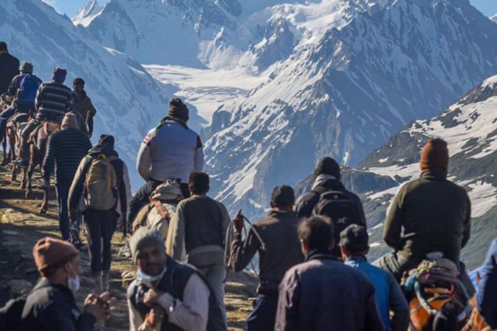 Three-day Kailash Yatra Starts With Limited Number of Devotees in J&K's Bhaderwah