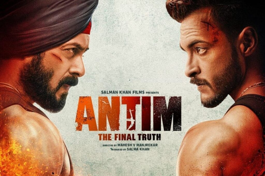 Antim First Poster Shows Ferocious Showdown Between Salman Khan and Aayush Sharma