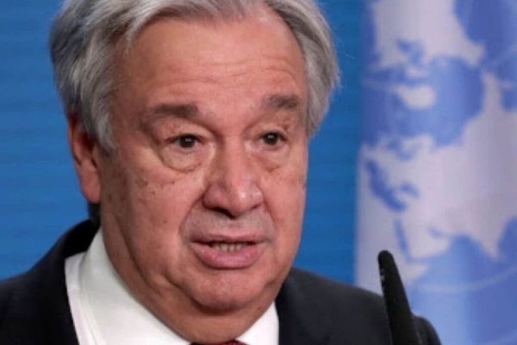 Developments in Afghanistan Causing Profound Political, Security, Humanitarian Challenges: UN Chief