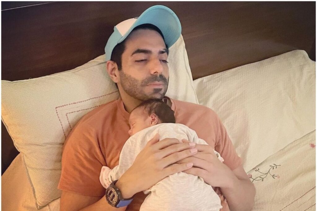 New Daddy Aparshakti Khurana Poses with His Newborn Daughter Arzoie, Internet is Melting