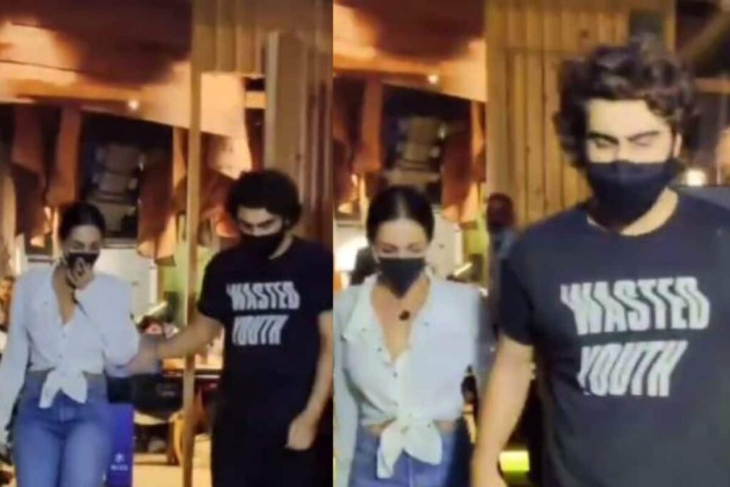 Malaika Arora and Arjun Kapoor Walk Hand-in-Hand After Dinner Date, Watch Video Here