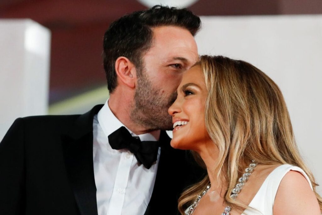 Ben Affleck, Jennifer Lopez Share Steamy Kiss As They Make Red Carpet Debut at Venice Film Festival