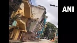 A three-storey building in Bengaluru collapses, no casualties [Watch video]