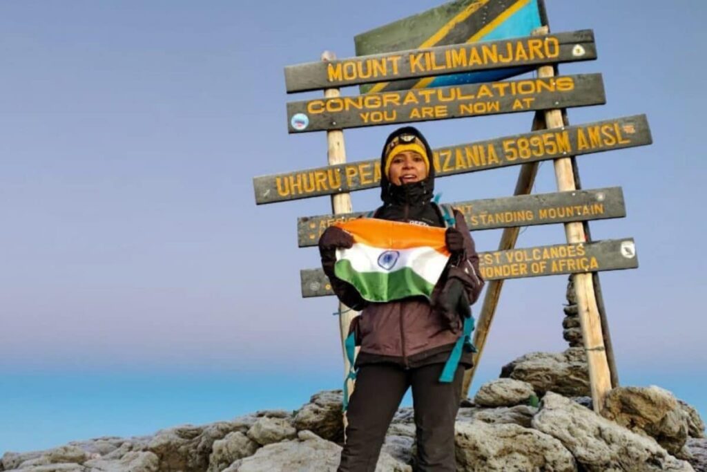 CISF Official Geeta Samota Becomes 'Fastest Indian' to Summit Two Peaks