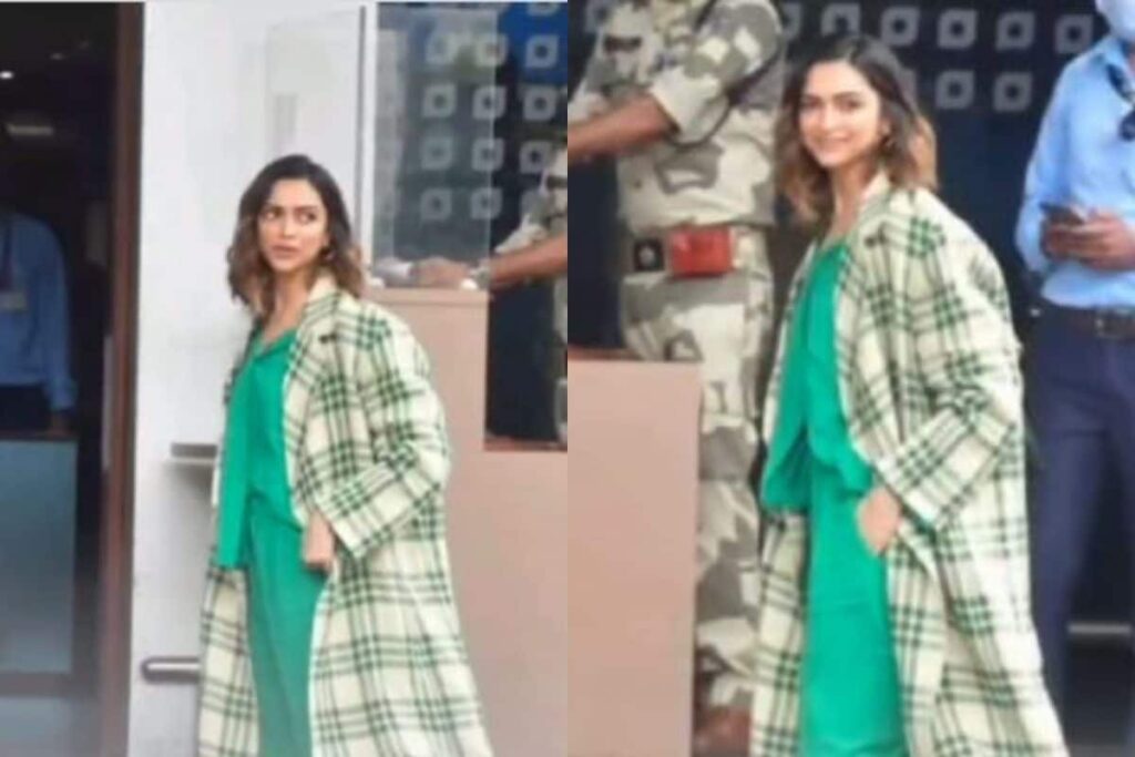 Deepika Padukone Aces Monochrome Fashion Look Once Again, This Time at the Airport