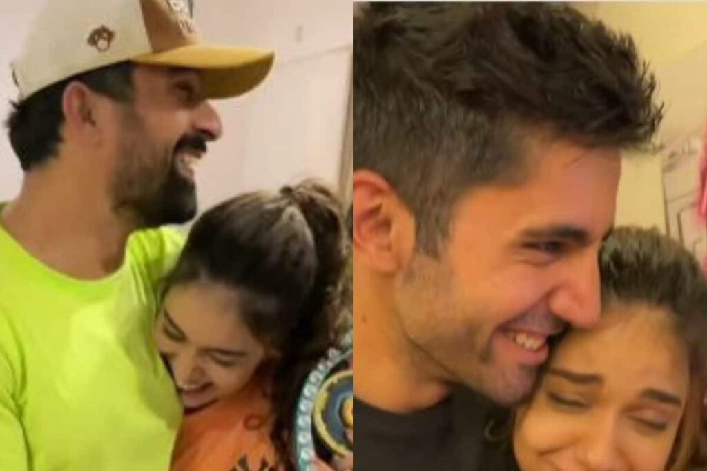 Bigg Boss OTT Winner Divya Agarwal Celebrates with Rannvijay Singha, Boyfriend Varun Sood