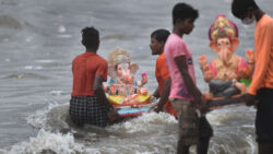 Mumbai Ganpati visarjan: Over 66,000 idols immersed on 5th day of the festival