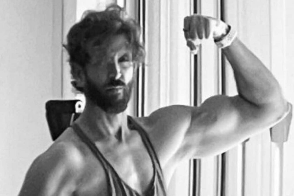 Hrithik Roshan Flaunts Biceps in New Pic; Tiger Shroff, Ranveer Singh Left These Comments