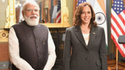 Climate change discussed meet between PM Modi, Kamala Harris