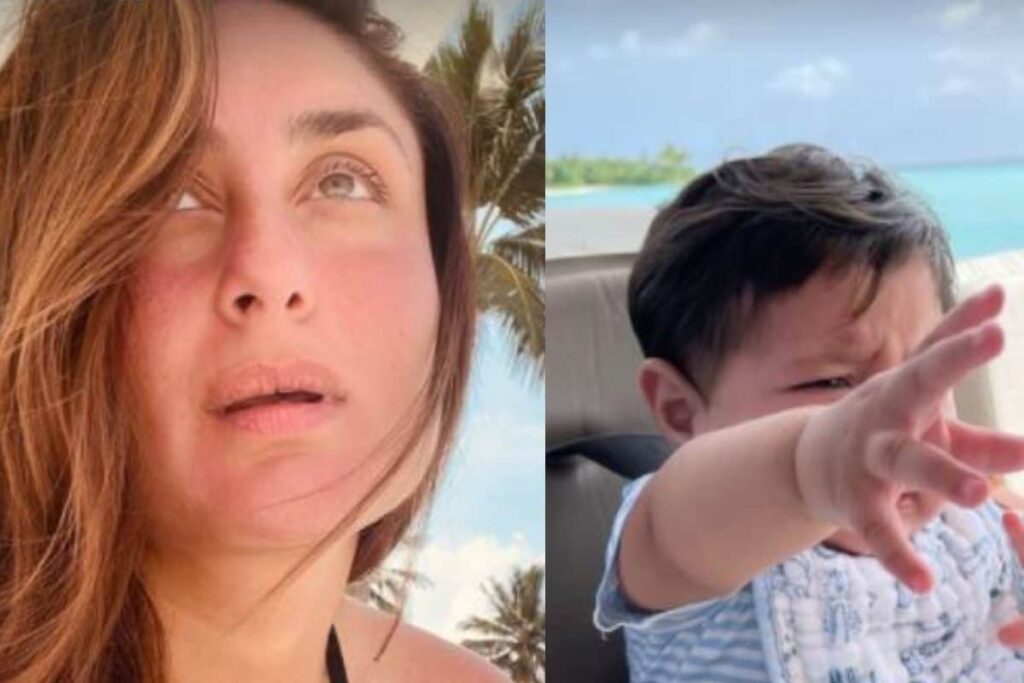 Kareena Kapoor Khan Gives a Glimpse of Son Jehangir's 'Forever Mood' in Cutest Photo from Maldives