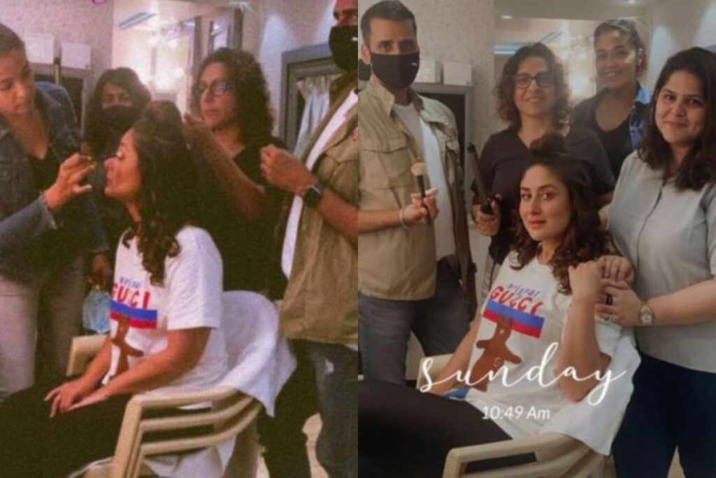 Kareena Kapoor Khan is Back on Laal Singh Chaddha Set, Gets Her Make-up Done