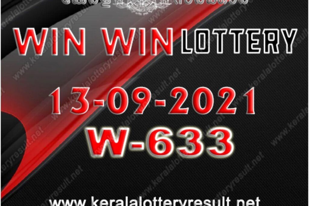 Kerala Win Win W-633 Lottery Result 2021 Live Updates: Check Winning Numbers for September 13