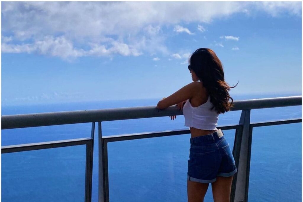 Malavika Mohanan Shares Exotic Scenery Pics from Portugal Trip, Stuns in Crop Top and Denim Shorts