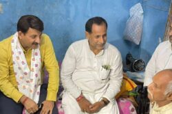 Manoj Tiwari Goes on Door-to-Door Campaigning in Bhowanipore for BJP’s Priyanka Tibrewal