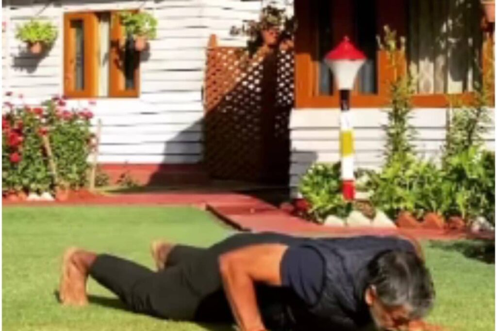 Watch: Milind Soman Possesses Immense Upper Body Strength, Does Clap Pushups with Ease