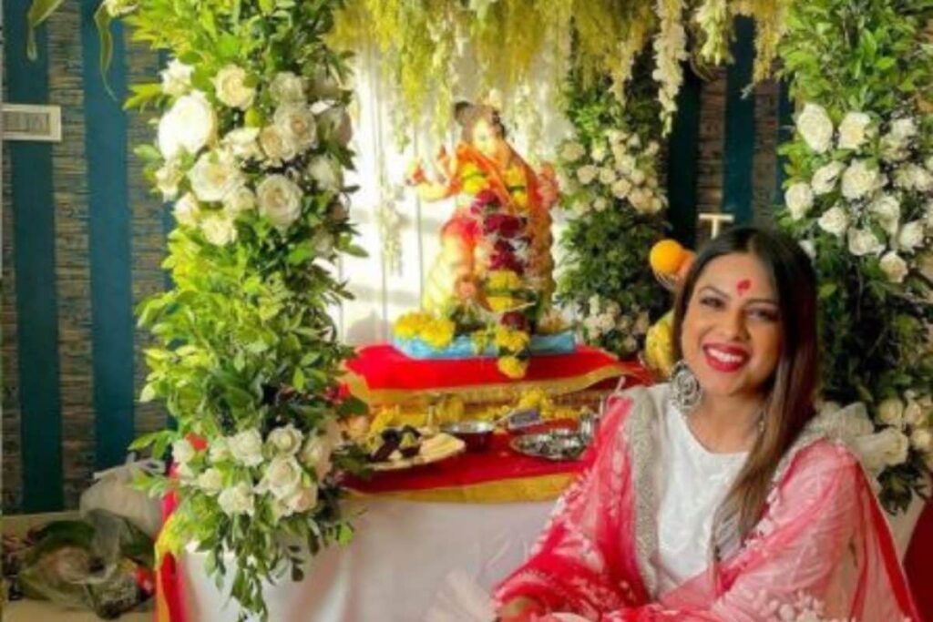 Nia Sharma Welcomes Ganpati Bappa in Her Home, Shares a Glimpse of Her Celebrations