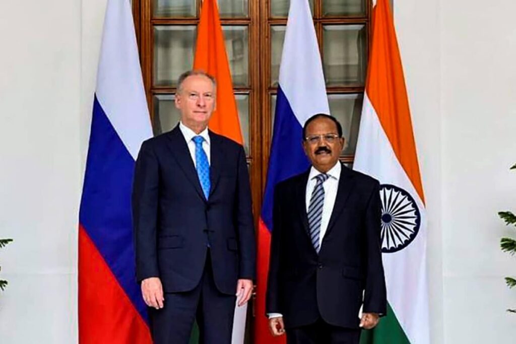 NSA Doval, Top Russian Security Official Hold Talks on Afghan Crisis