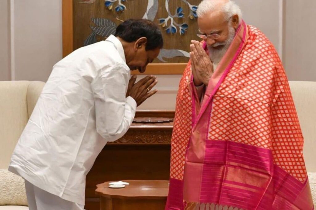 Telangana CM KCR Meets PM Modi, Seeks Centre's Support for Development Schemes