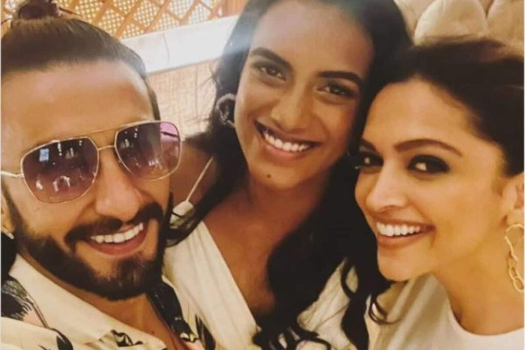 Deepika Padukone and Ranveer Singh Meet PV Sindhu For Dinner; Twin in White