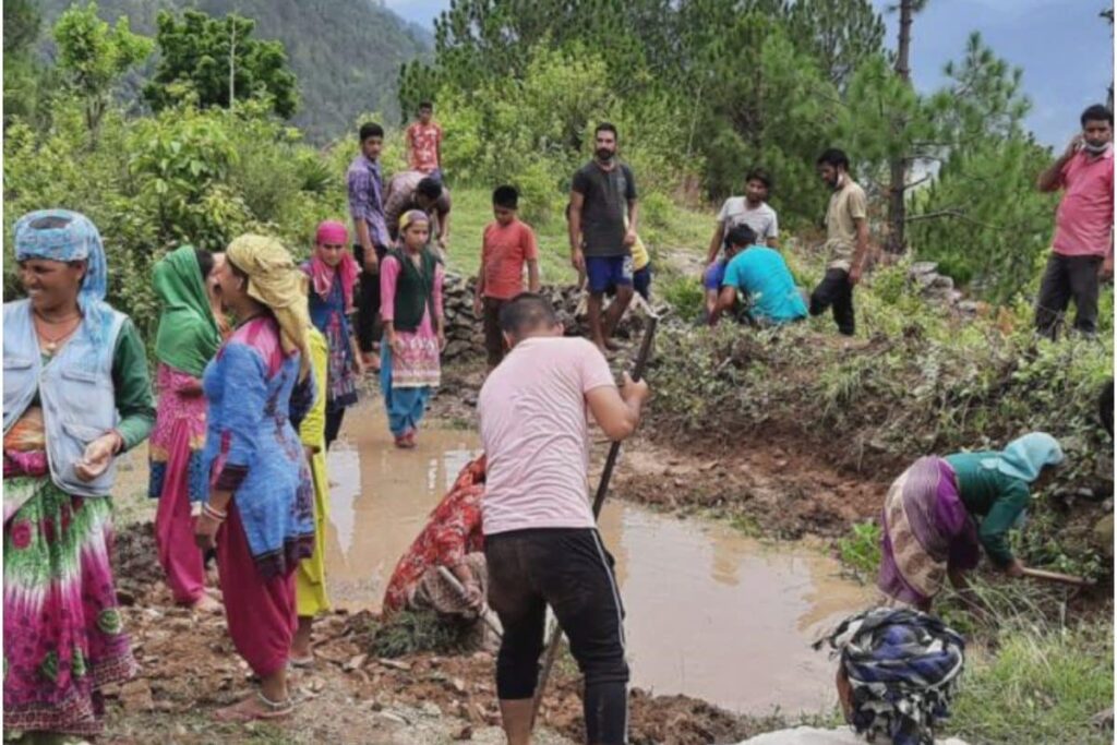 As Mountain Springs Dry Up, Uttarkashi Women Revive Traditional Chal-khals