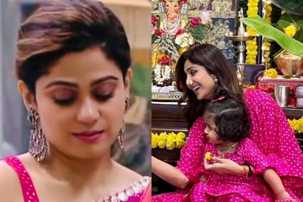 Shilpa Shetty and Shamita Shetty Wear Matching Pink Outfits As They Celebrate Ganesh Chaturthi