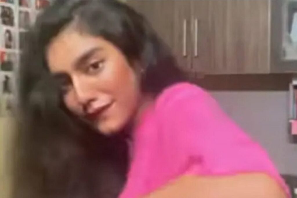 ‘Wink Girl Priya Varrier Shows Her Moves in 'Shut up and Bend Over' Trend