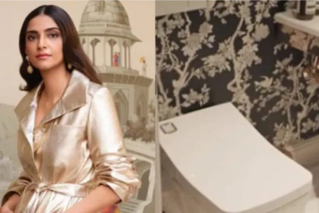 Inside Sonam Kapoor’s London House, Jewel-Tone Décor and Wall Mounted Toilet