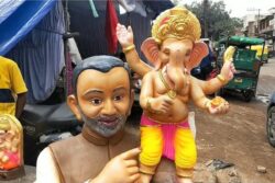 Devotees in Agra Preferring Eco-friendly Idols on Ganesh Chaturthi